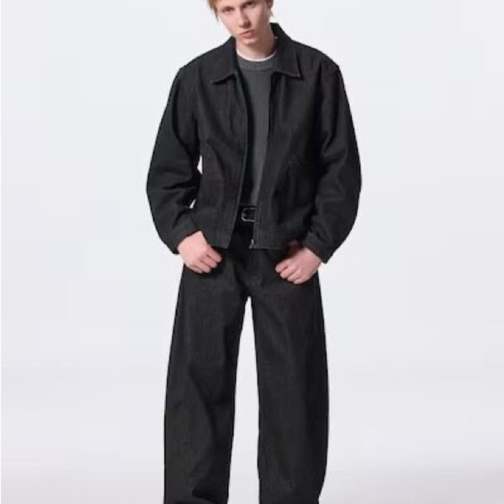 UNIQLO/GU Denim Zip Up Jacket Unisex